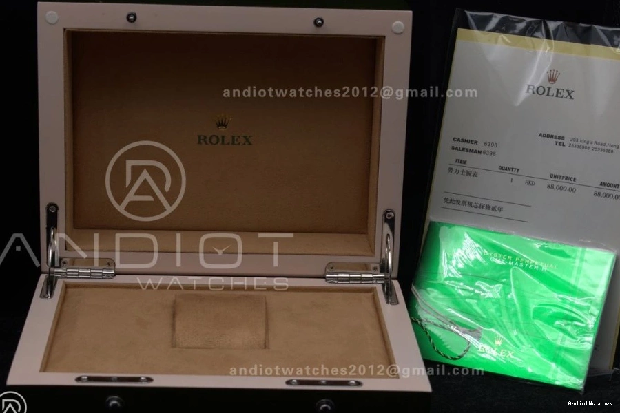 Box End Top Rolex UrbanStyle Wood 1027 Green 0726